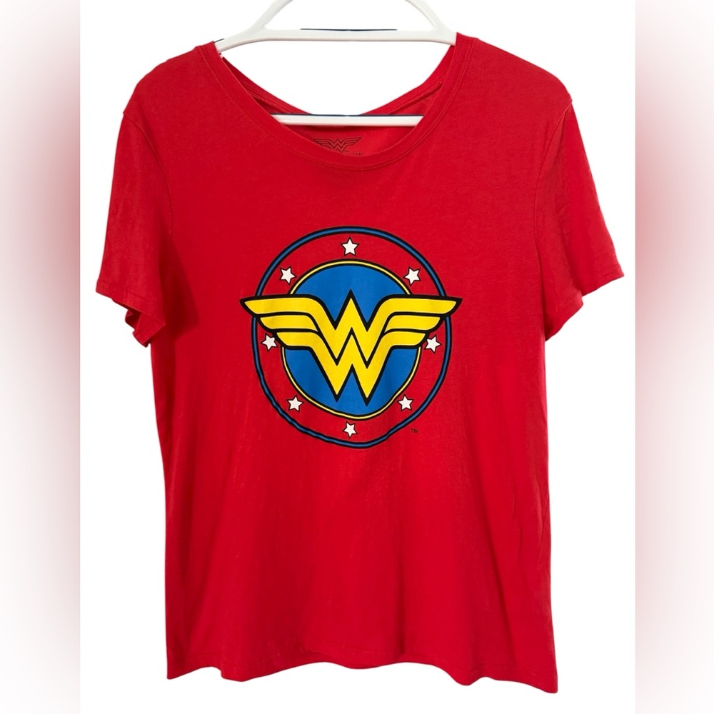 Wonder Woman DC Comics Red Logo T-Shirt-XL Youth/Med Adult Halloween Costume
